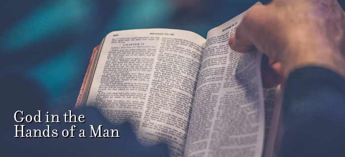 God In The Hands Of A Man poster