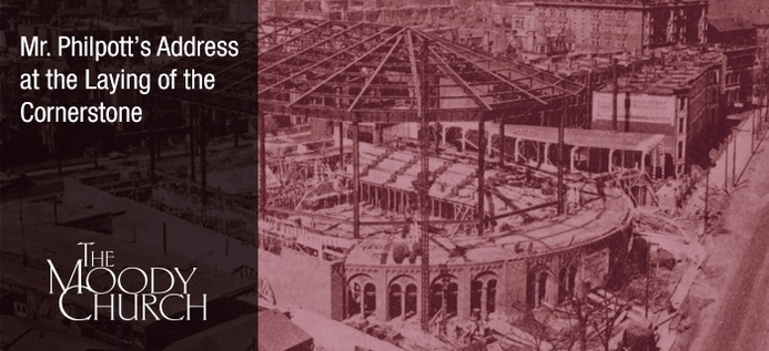 Mr. Philpott's Address At The Laying Of The Cornerstone poster