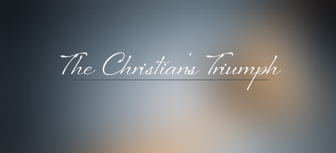 The Christian's Triumph poster