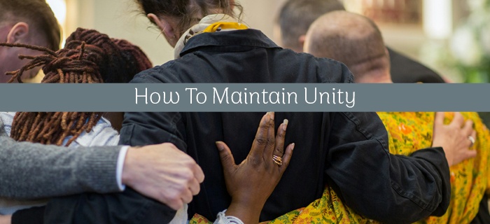 How To Maintain Unity poster