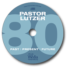 Pastor Lutzer: Past, Present, And Future - <span class=