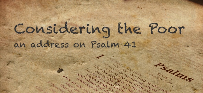 Considering The Poor poster