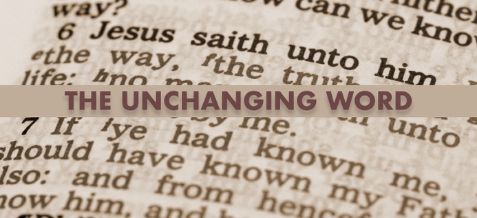 The Unchanging Word poster