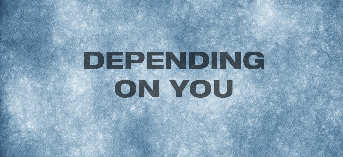Depending On You poster