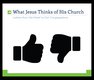 What Jesus Thinks Of His Church Cover