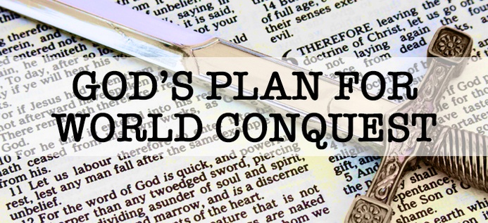 God's Plan For World Conquest poster