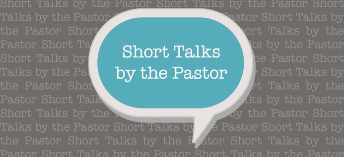 Short Talks By The Pastor poster