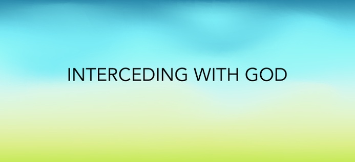 Interceding With God poster