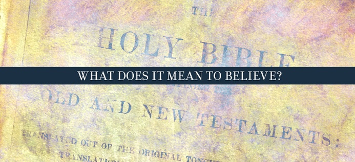 What Does It Mean To Believe? poster