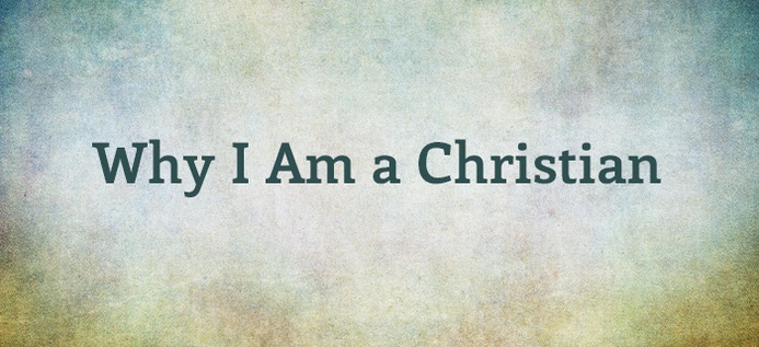 Why I Am A Christian poster