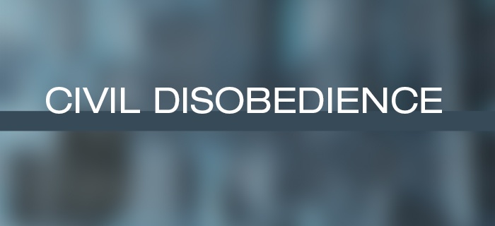 Civil Disobedience poster