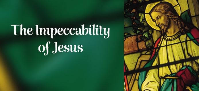 The Impeccability Of Jesus poster