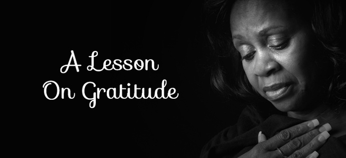 A Lesson On Gratitude poster