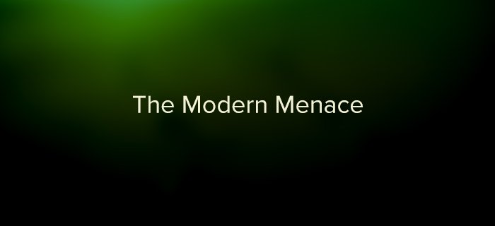 The Modern Menace poster