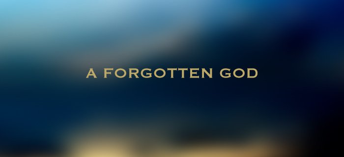 A Forgotten God poster