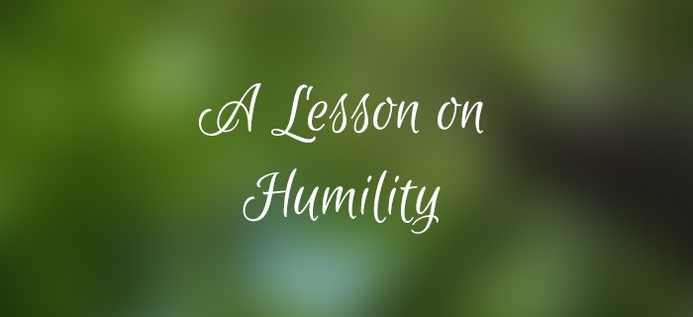 A Lesson On Humility poster