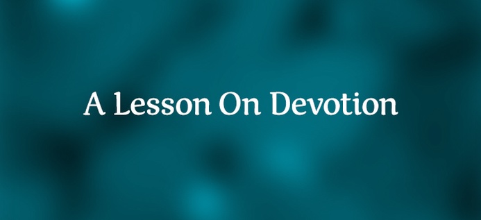 A Lesson On Devotion poster
