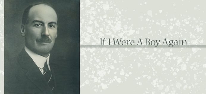 If I Were A Boy Again poster