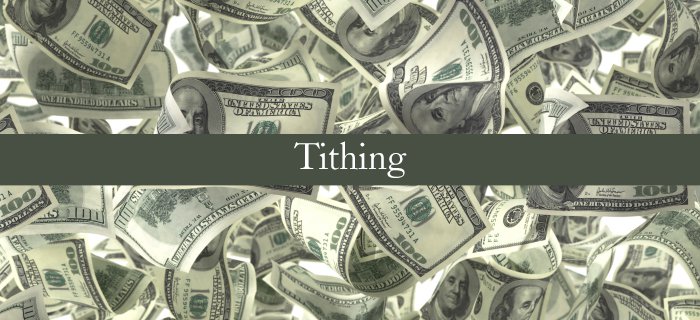 Tithing poster