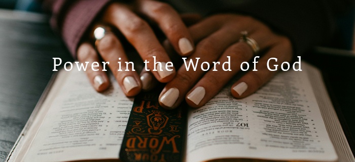 Power In The Word Of God poster