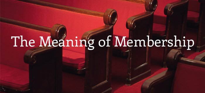The Meaning Of Membership poster