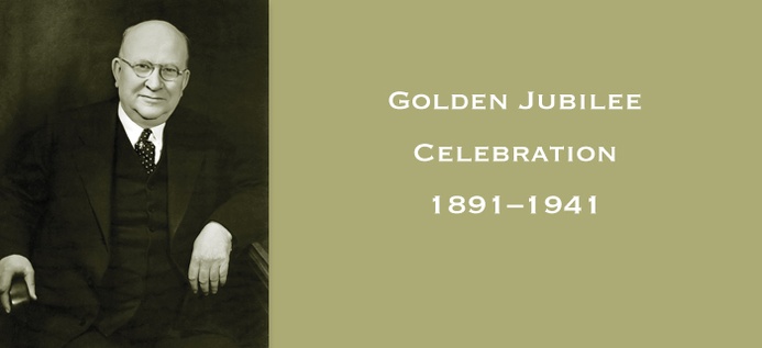 Golden Jubilee Celebration: 1891–1941 poster