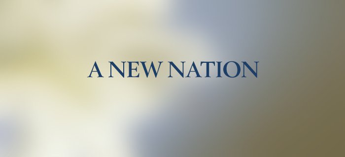 A New Nation poster