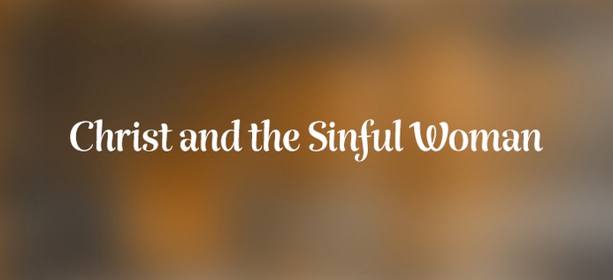 Christ And The Sinful Woman poster