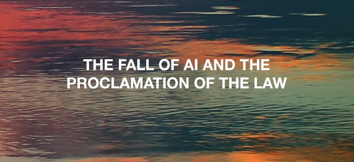The Fall Of Ai And The Proclamation Of The Law poster