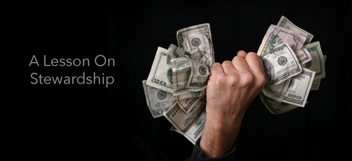 A Lesson On Stewardship poster