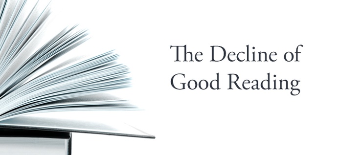 The Decline Of Good Reading poster