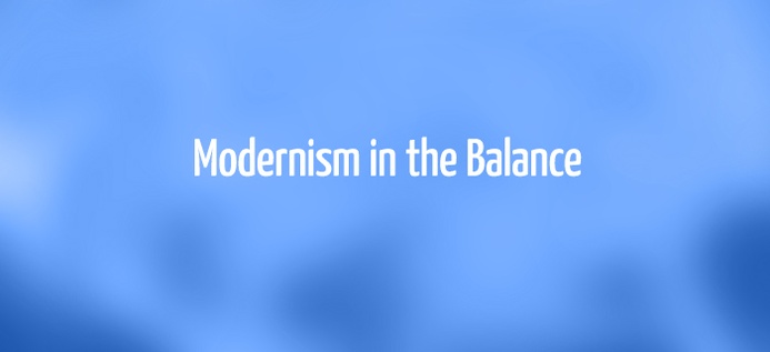 Modernism In The Balance poster