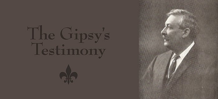 The Gipsy's Testimony poster
