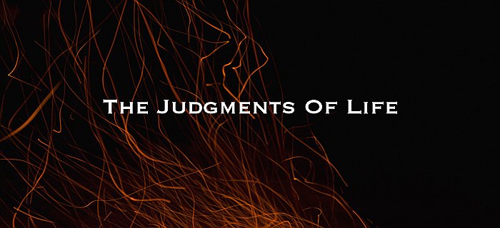 The Judgments Of Life poster