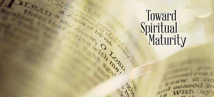 Toward Spiritual Maturity poster