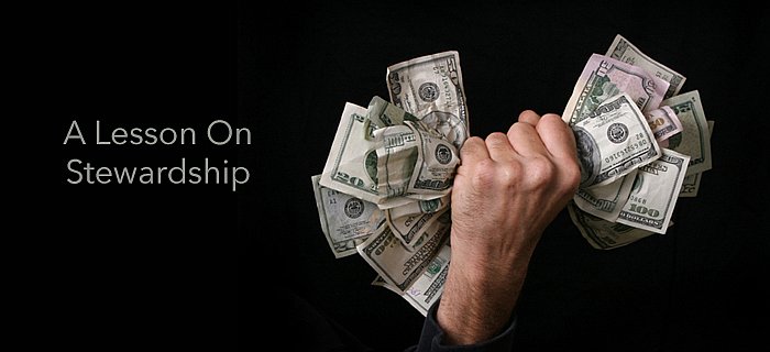 A Lesson On Stewardship poster