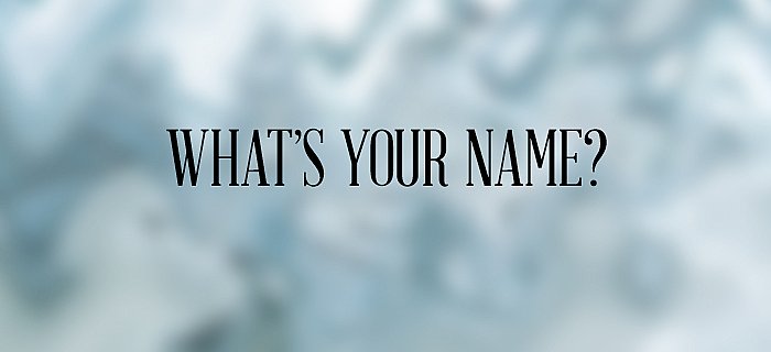 What’s Your Name? poster